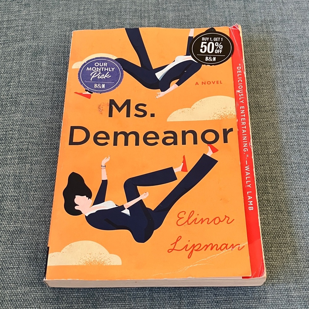 Ms. Demeanor by Elenor Lipman Book